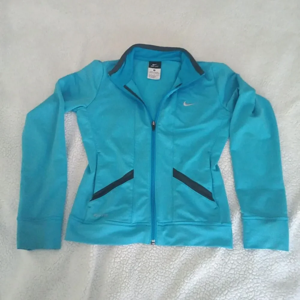 Nike Girls Blue Jacket (8-10 years)